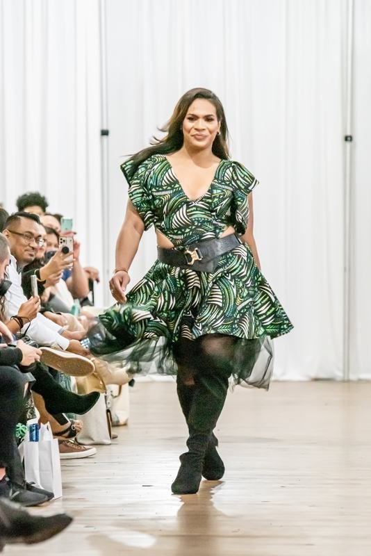 A moment from the 2022 Le Pasefika Runway show