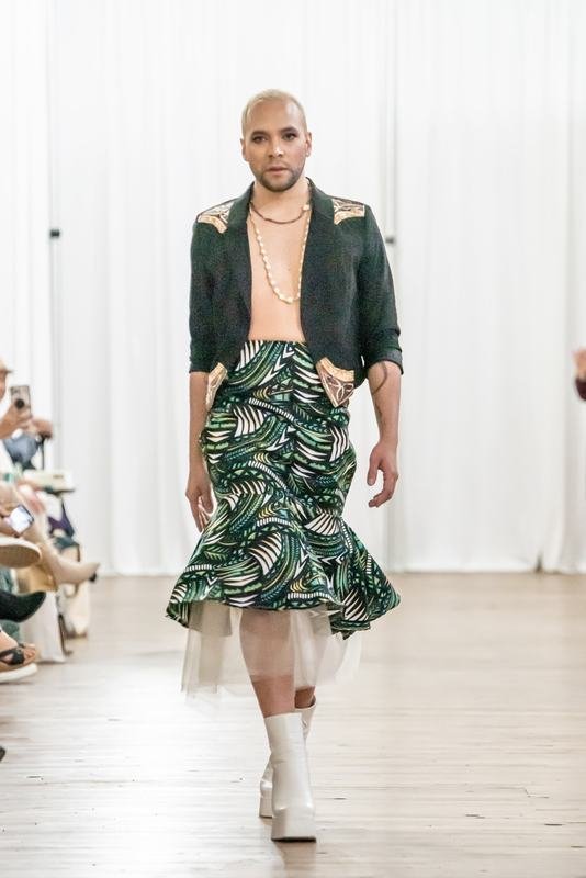 A moment from the 2022 Le Pasefika Runway show