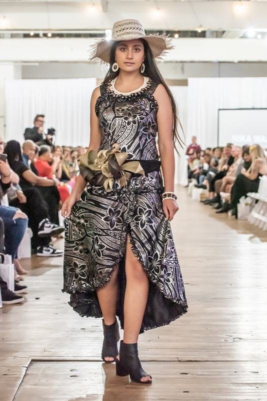 A moment from the 2022 Le Pasefika Runway show