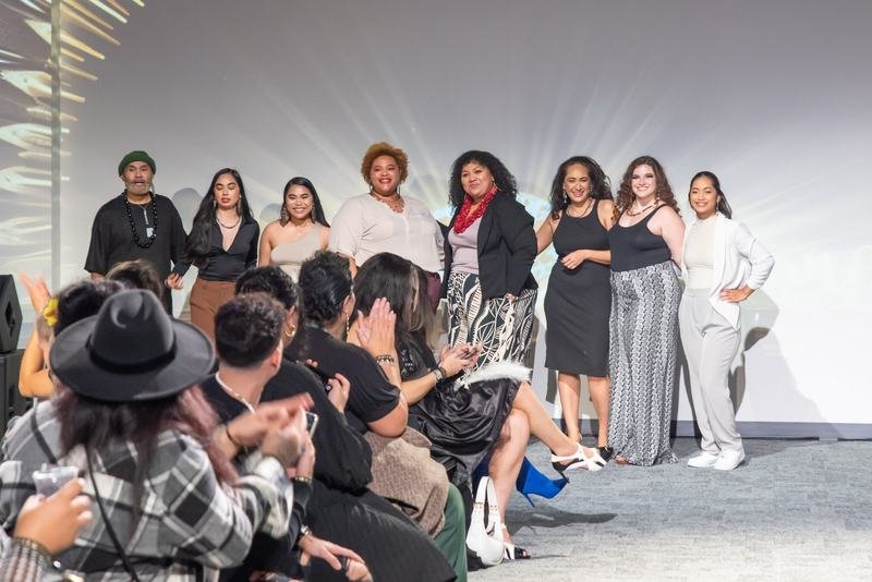 A moment from the 2023 Le Pasefika Runway show