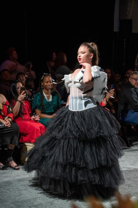 A moment from the 2023 Le Pasefika Runway show