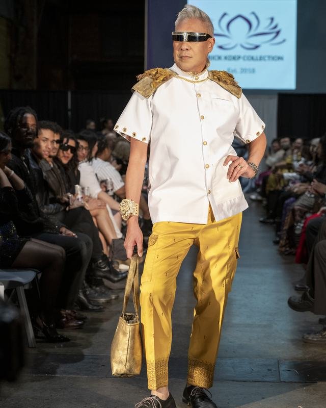 A moment from the 2024 Le Pasefika Runway show