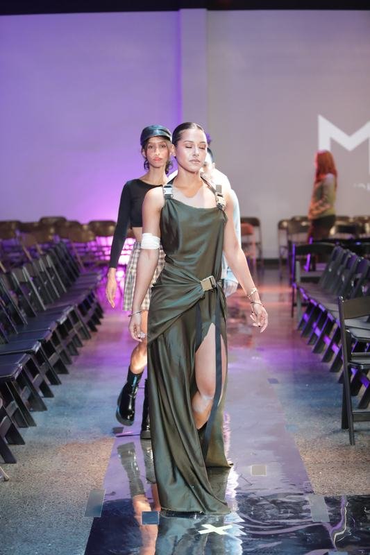Designer look on the runway at Le Pasefika Runway 2025