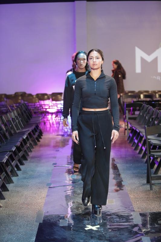 Collection piece on the runway at Le Pasefika Runway 2025