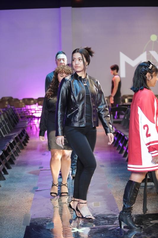 Collection piece on the runway at Le Pasefika Runway 2025